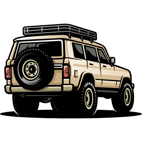 Professional car rental service in India showing a fleet of well-maintained vehicles